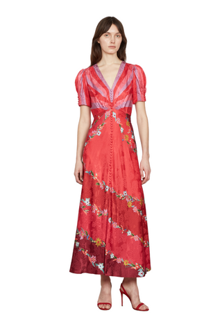 Lea Long Dress, Stellate Garland
