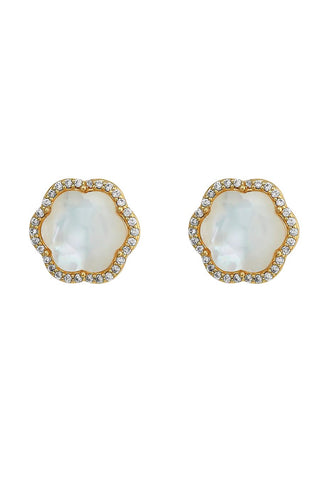 Clementine Stud, Mother of Pearl