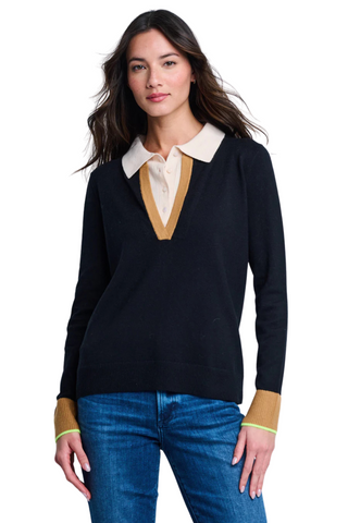 Double Down Sweater, Black