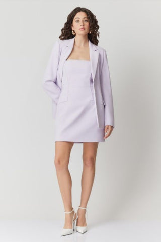 Lila Mini Dress, Lilac