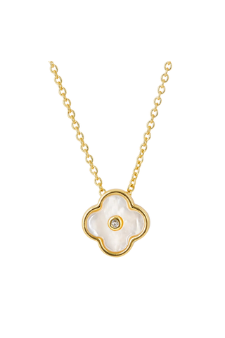 Petite Angelina Necklace, Gold