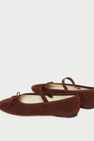 Leonie Ballet Flat, Espresso