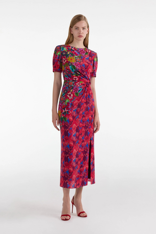 Devi Dress, Astilbe Meadow