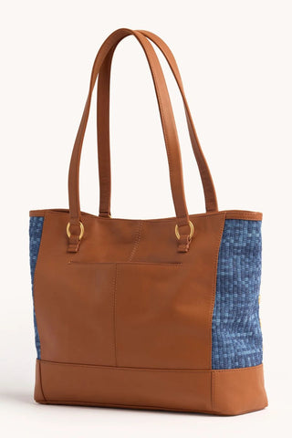 Andersen Revival Handbag, Mosaic Denim