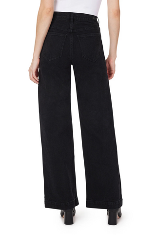 Denver Wide Leg Jean, Washed Black
