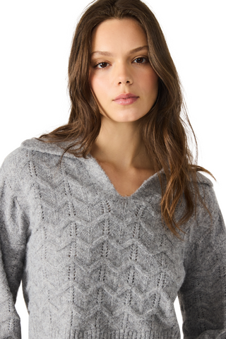 Esther Sweater, Grey Heather