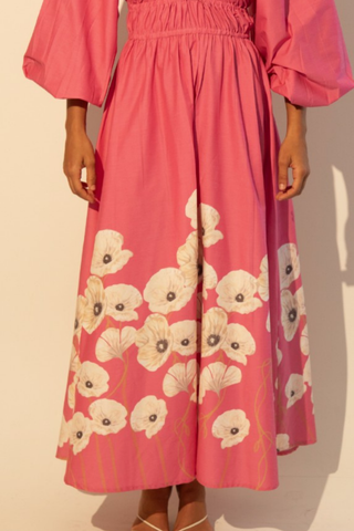 Eliana Dress, Garden Pink