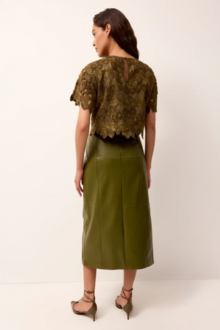 Elliott Skirt, Juniper Green