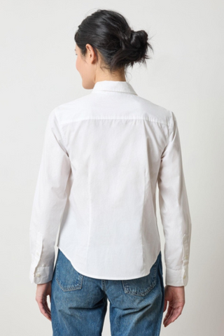 Slim Fit Button Down, White