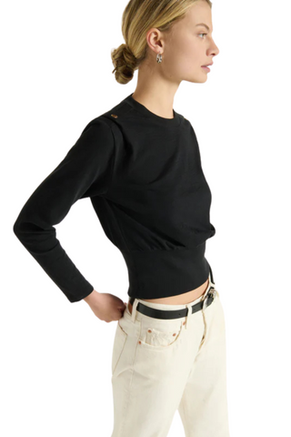 Brixton Top, Jet Black
