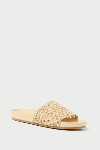 Henri Crochet Sandal, Natural