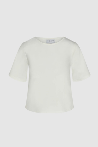 Ponte Long Top, Off-White