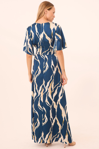 Asah Dress, Vertical Abstract