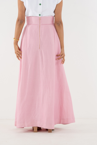 Milly Skirt, Blush Flora