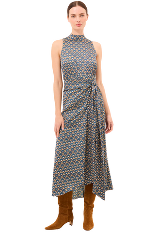 Ophira Dress, Dandelions Satin
