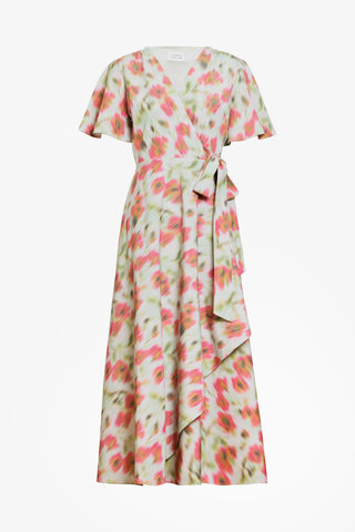 Klaire Dress, Pistachio Multi