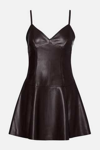 Abbott Dress, Fossil Brown