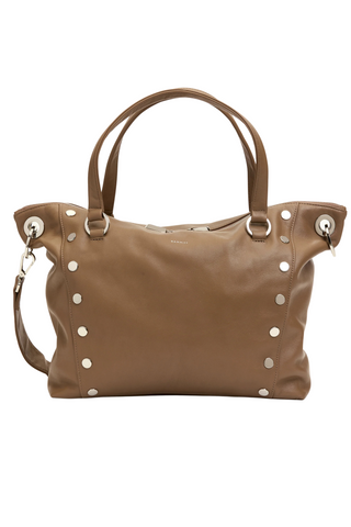 Daniel Lrg Handbag, Dune/Silver