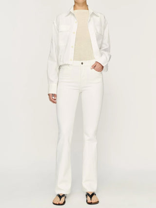 Bridget Boot Jean, White