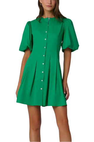 Angie Dress, Spring Green