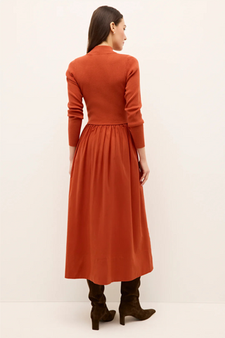 Barrett Dress, Russet