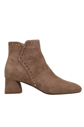 Zoey Bootie, Military Suede
