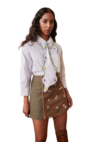 Bonheur Skirt, Brown
