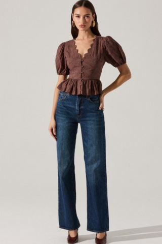 Arely Top, Brown