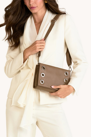 Montana Clutch Sml, Dune/Silver