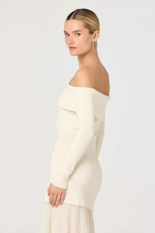 Lidia Dress, Cream