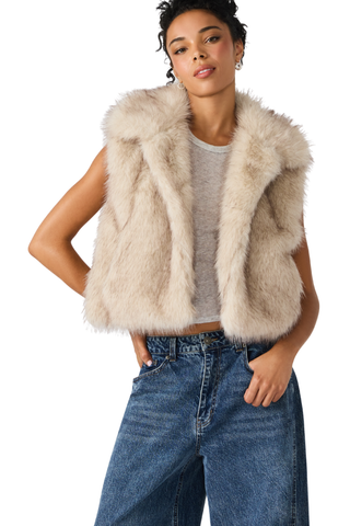 Safira Vest, Natural