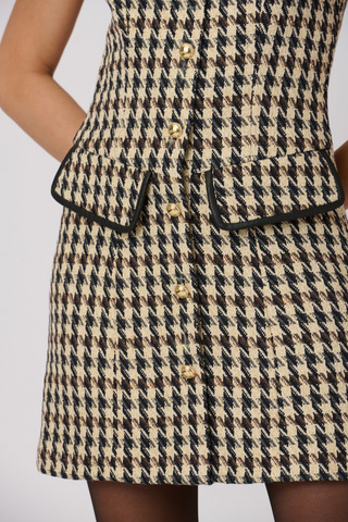 Abigail Dress, Jet Multi