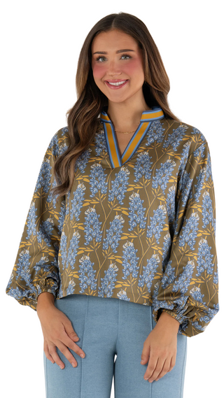 Lolli Top, Bluebonnet