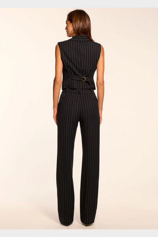 Pinstripe Doug Pant, Black Pinstripe