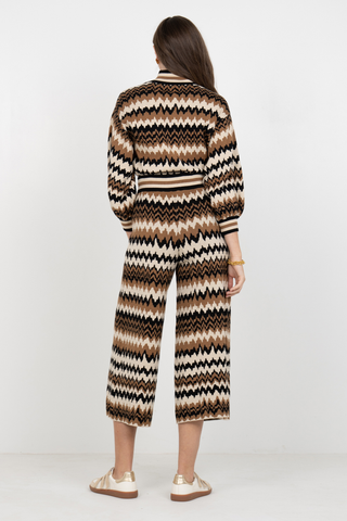 Teddy Crop Trouser, Mocha Mirage