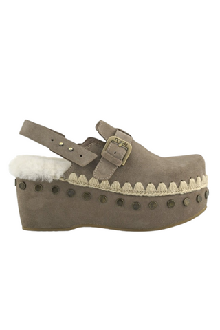 Backstrap Clog, Elephant Grey