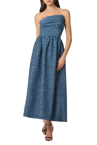 Sanders Dress, Sapphire