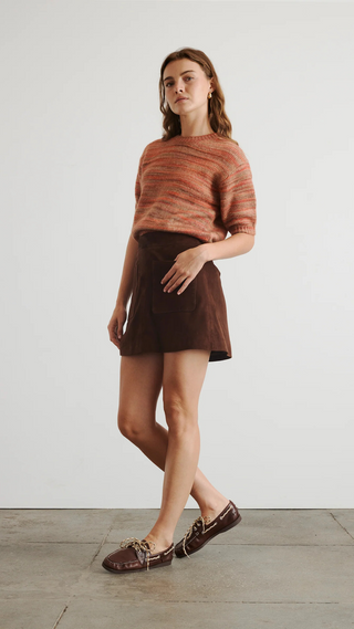 Fran Skirt, Chocolate