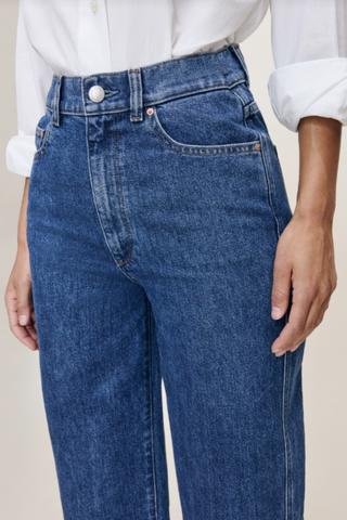 Hepburn Wide Leg Ankle Jean, North Beach