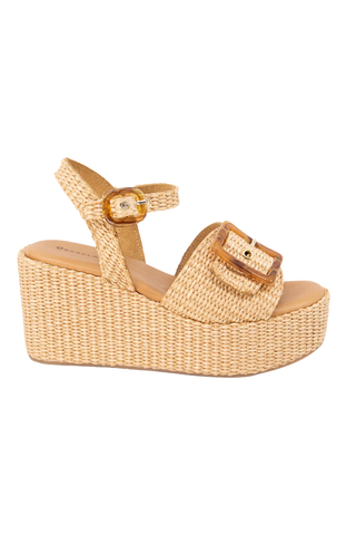 Jace Wedge, Natural Raffia