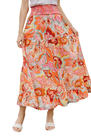 Luelle Skirt, Chiara Print