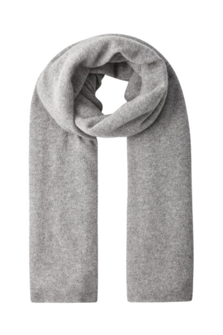 Cashmere Travel Wrap, Grey Heather