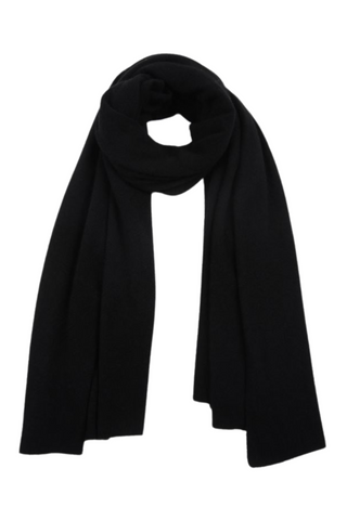 Cashmere Travel Wrap, Black