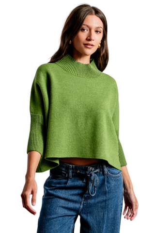 Aja Sweater, Winter Green