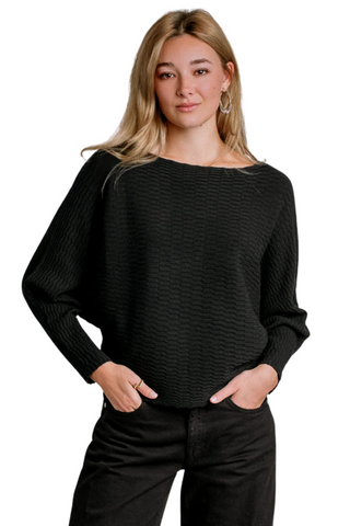 Monet Sweater, Black