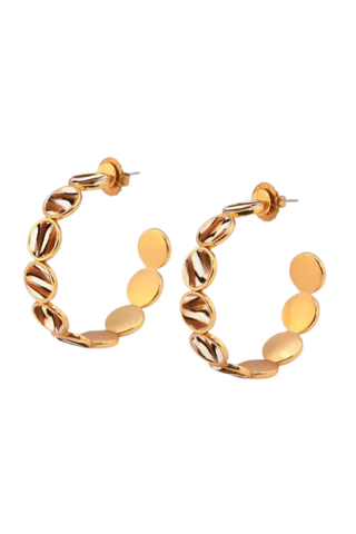 Tiger Hoop Earrings