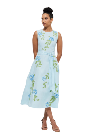 Medina Dress, Light Lagoon