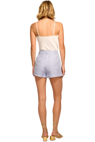 Winifred Textured Linen Mini Short