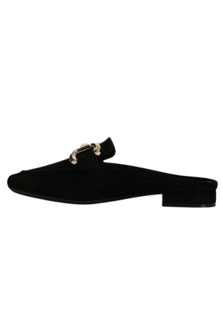 Shaine Loafer, Black Suede