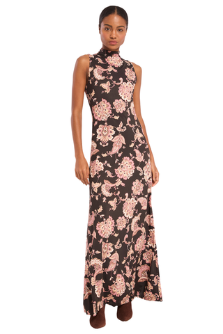 Lila Dress, Autumn Chintz Jersey